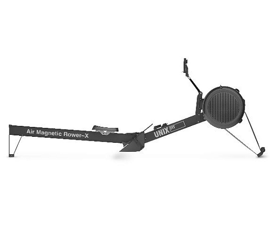 Гребной тренажер Unix Fit Air Magnetic Rower-X Black фото2