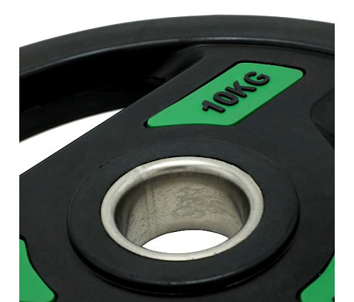 Диск обрезиненный с хватом Unix Fit PRO 10 кг, 51 мм