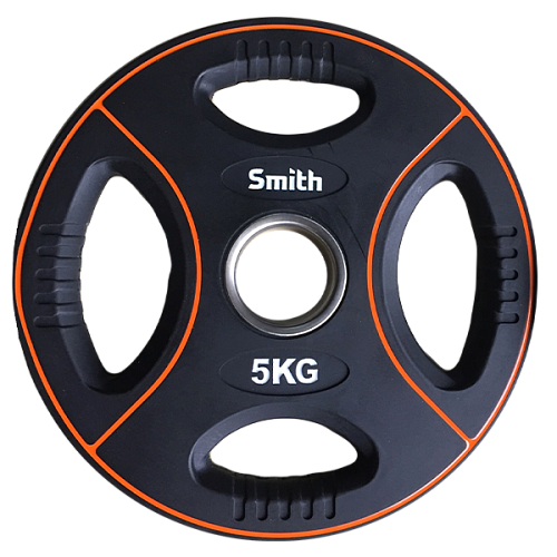 Купить Диск для штанги полиуретановый Smith Fitness Excellence 5 кг в Москве