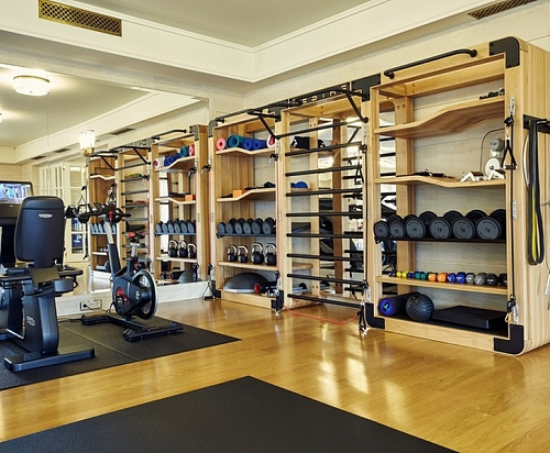 Двойная система хранения аксессуаров и шведская стенка Desire Eco Double Rack System