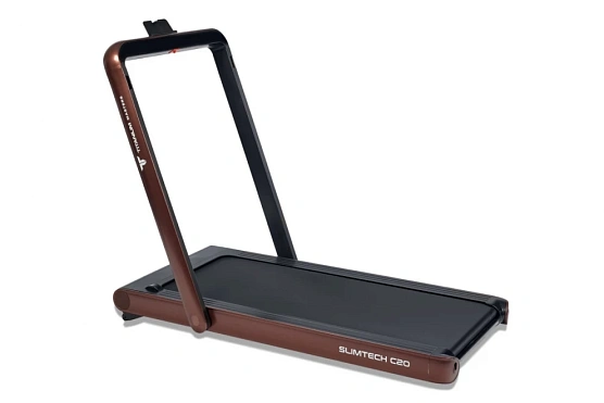 Беговая дорожка Titanium Slimtech C20 (коричневая) фото2
