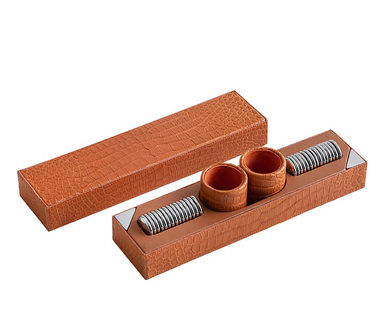 Набор для игры в нарды Impatia Backgammon Precious Leather Collection