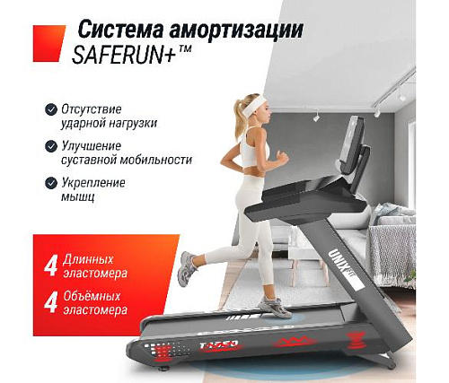 Беговая дорожка Unix Fit T-1350 PRO (LED)