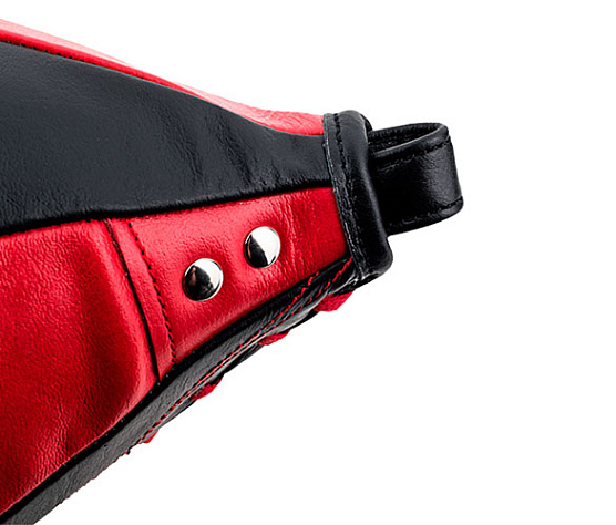 Груша скоростная кожаная UFC 10 х7 (25 см) фото3