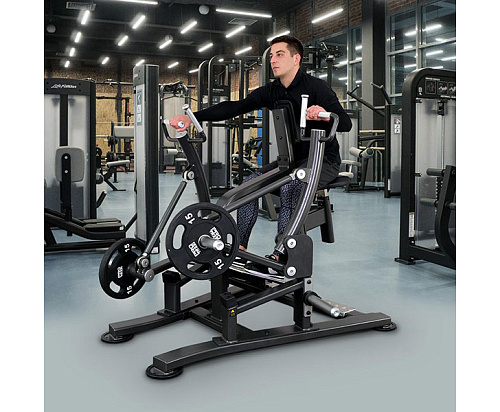 Гребная тяга на свободных весах Anyfit T04