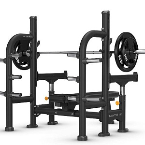 Скамья горизонтальная для жима с упорами Matrix Fitness MAGNUM MG-A78S Купить Скамья горизонтальная для жима с упорами Matrix Fitness MAGNUM MG-A78S в Москве