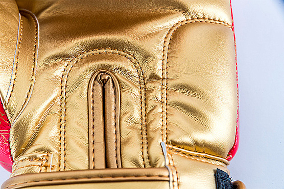 Перчатки для бокса UFC PRO Thai Naga 14 Oz красные фото9