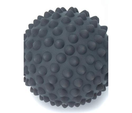 Мяч массажный Original FitTools 9 см серый