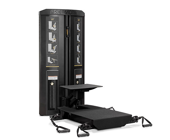 Грузоблочный тренажер Freemotion Fitness Genesis™ DS GD504 Становая тяга/Степ