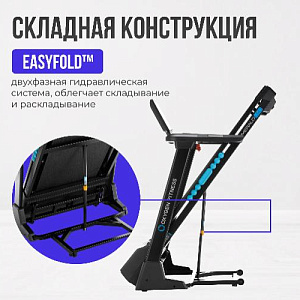 Купить Беговая дорожка Oxygen EMERALD LED домашняя в Москве