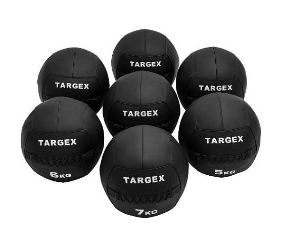 Мяч набивной Targex STRATA 4 кг черный
