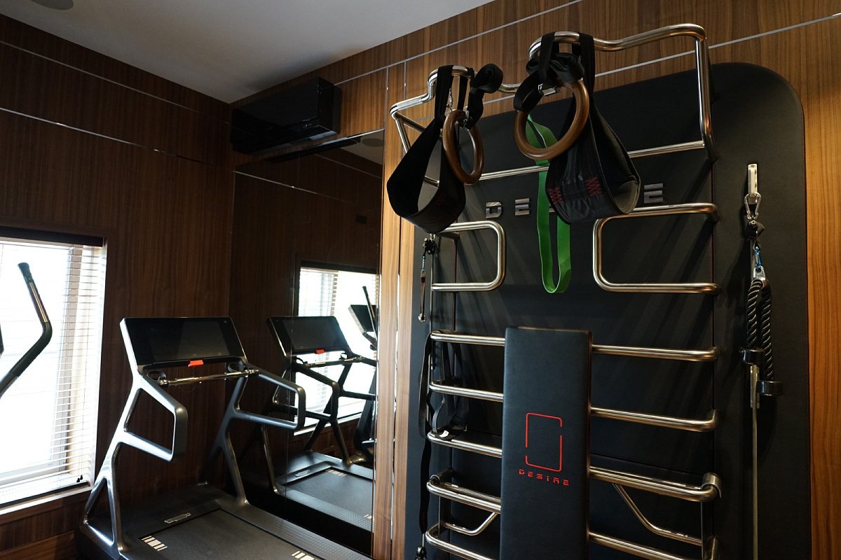 Спортивный зал в коттеджном посёлке «Монтевиль»