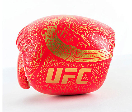 Перчатки для бокса UFC PRO Thai Naga 12 Oz красные