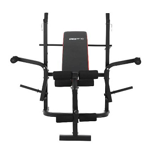 Купить Скамья Unix Fit BENCH 120M силовая со стойками в Москве