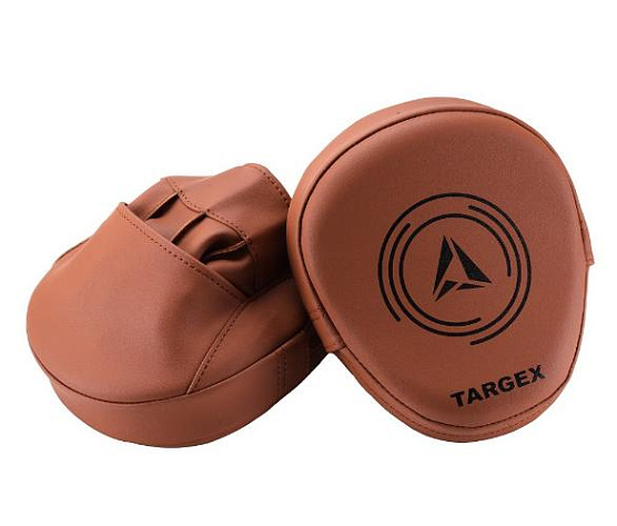Лапы боксерские Targex PRO терракотовые фото1