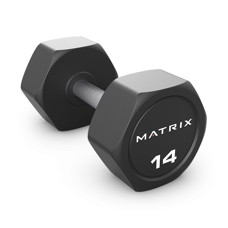 Matrix Fitness Matrix Urethane Hex Dumbbell 2 кг — фото 1