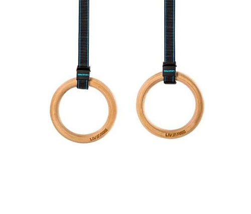 Кольца гимнастические Livepro LP8123