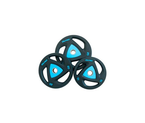 Диск олимпийский полиуретановый Original FitTools OKPRO 15 кг