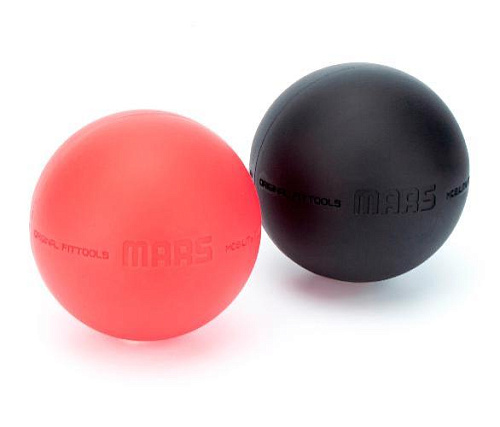 Мяч для МФР Original FitTools 9 см одинарный красный