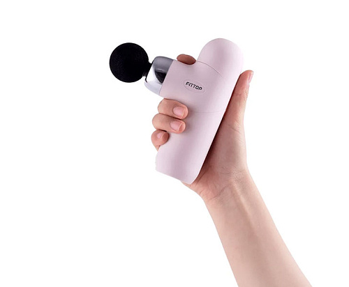 Перкуссионный массажер Fittop SuperHit Mini II розовый