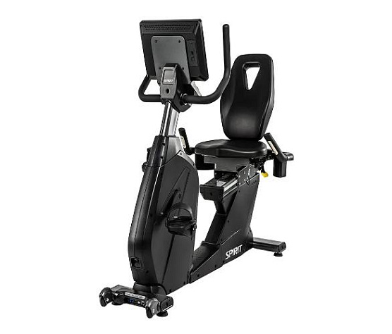 Горизонтальный велотренажер Spirit Fitness CR1000ENT фото6