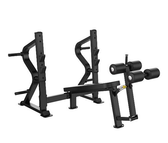 Олимпийская скамья с отрицательным наклоном для жима Aerofit Impulse SL7030