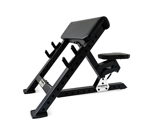 Купить Парта для бицепса сидя / скамья Скотта Primal Monster PSSS0121 в Москве