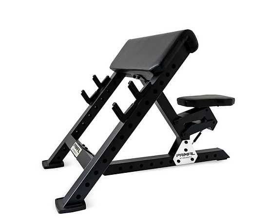 Парта для бицепса сидя / скамья Скотта Primal Monster PSSS0121