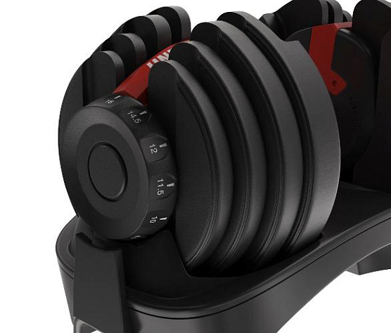 Гантель со ступенчатой регулировкой Unix Fit 40 кг фото6