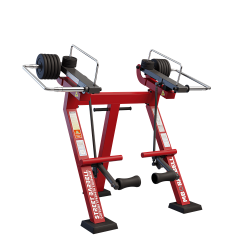 Разгибание ног в положении стоя с изменяемой нагрузкой MB Barbell StreetBarbell MB 7.44E
