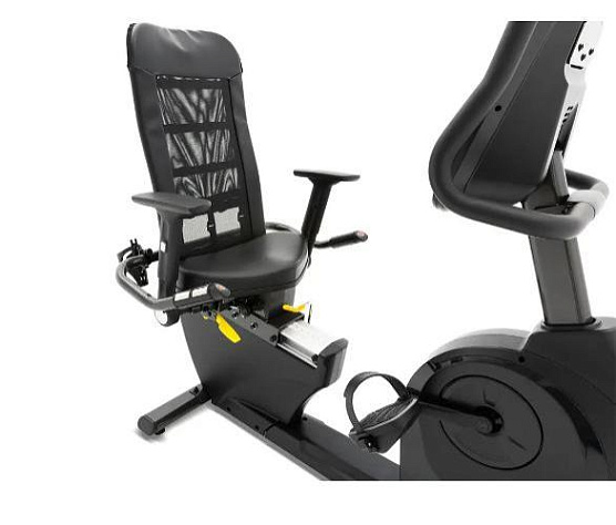 Велотренажер горизонтальный Spirit Fitness XBR55ENT черный фото7