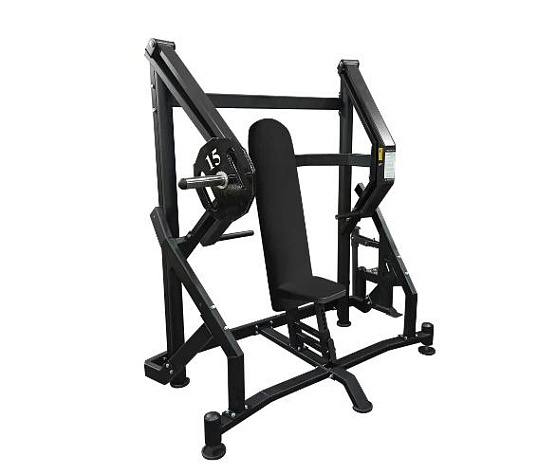 Нагружаемый дисками тренажер Bronze Gym PARTNER BGR-814 жим от груди
