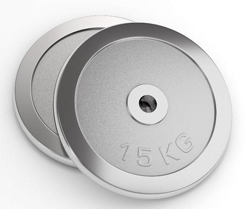 Диск хромированный Unix Fit 15 кг / 25 мм