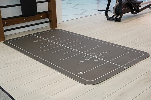 Компактный коврик с разметкой для занятий фитнесом Desire Balance Mat S