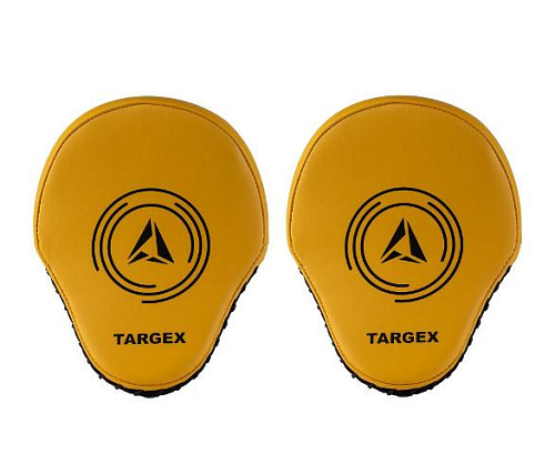 Лапы боксерские Targex HARD желтые
