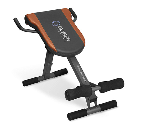 Скамья Oxygen HYPER PRESS BOARD гиперэкстензия домашняя