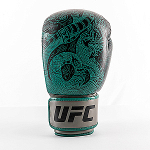 Купить UFC Перчатки для бокса PRO Thai Naga 16 Oz - зеленые в Москве