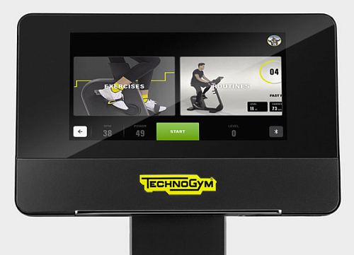 Эллиптический тренажер Technogym SYNCHRO AR LIVE 16 P 7000 METEOR BLACK ADJUSTABLE RAMP
