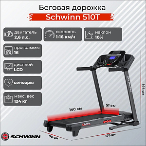 Купить Беговая дорожка Schwinn 510T в Москве