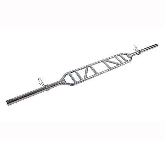 Гриф мультихват хромированный Rebel Fitness Swiss Bar до 400 кг