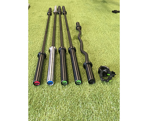 Олимпийский гриф Primal 20 кг (4 подшипника) черный