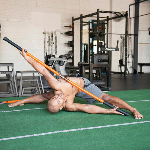 Гимнастическая палка Stick Mobility оранжевая