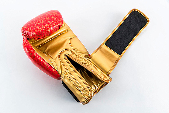 Перчатки для бокса UFC PRO Thai Naga 14 Oz красные фото8