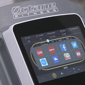 Купить Эллиптический тренажер Octane Zero Runner ZR7000 с консолью Standard в Москве
