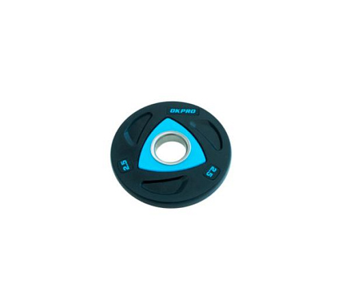 Диск олимпийский полиуретановый Original FitTools OKPRO 2,5 кг