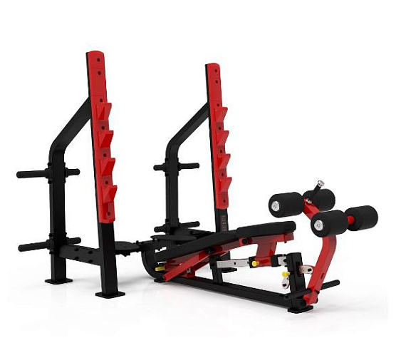Олимпийская скамья с регулируемым углом наклона Aerofit Impulse SL7041 фото1