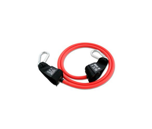 Эспандер из натурального латекса с карабинами Original FitTools сопротивление 15 lbs