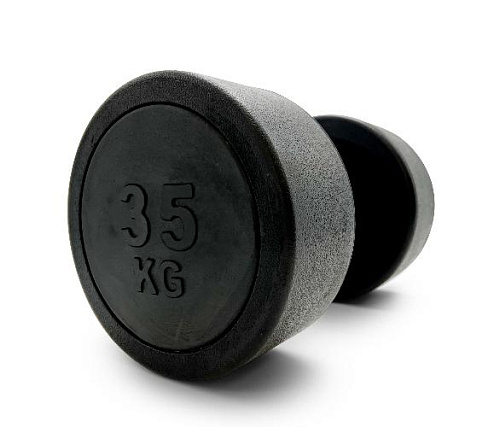 Купить Гантель круглая обрезиненная Unix Fit PRO 35 кг / шт. в Москве