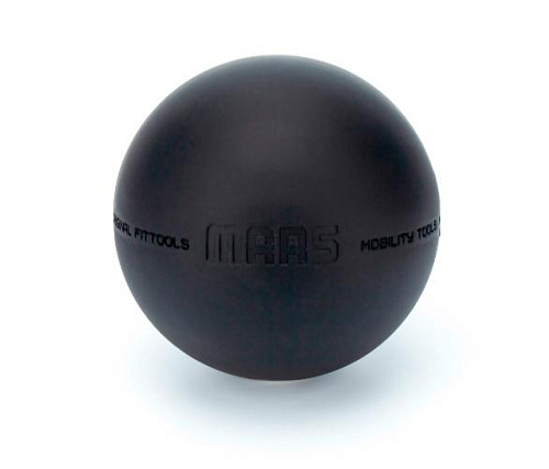 Купить Мяч для МФР Original FitTools 9 см одинарный черный в Москве