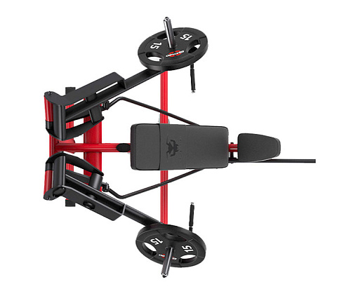 Жим от груди в наклоне с независимыми рычагами (50мм) Gym80 4329